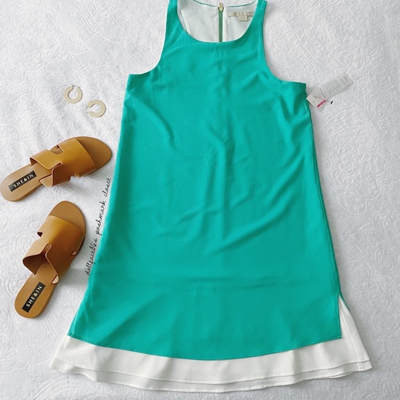 cooper & ella Dresses & Skirts - NWT Cooper & Ella Green +White Dress